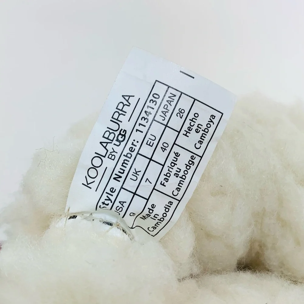 NEW Koolaburra by UGG Women’s Faux Fur Winter Boots Size 9 US - Plum & White - Picture 14 of 15